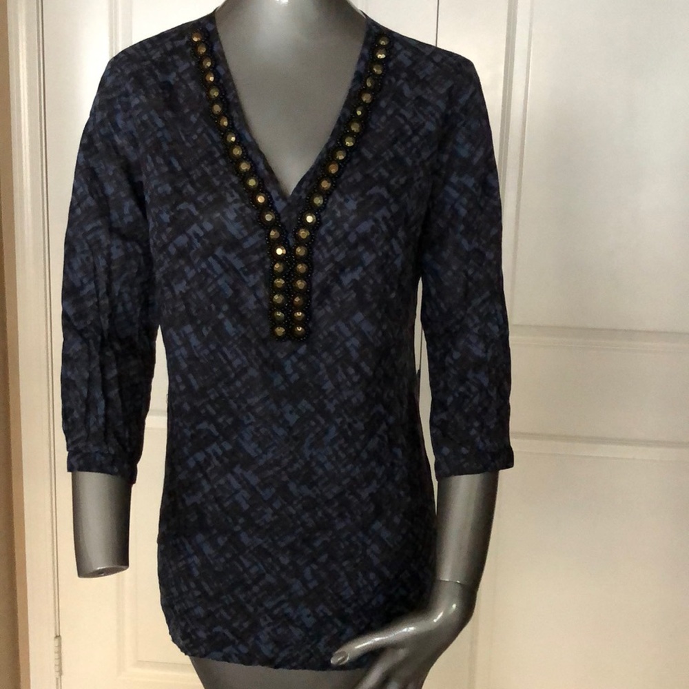 Michael Kors Beaded Blouse